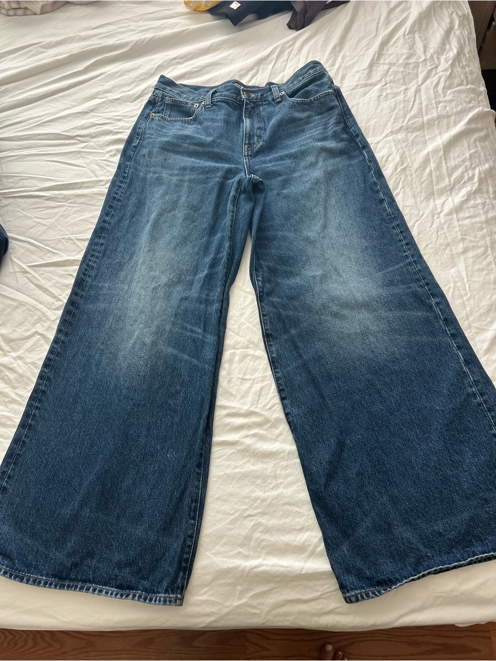 Jcrew wide leg jeans 29